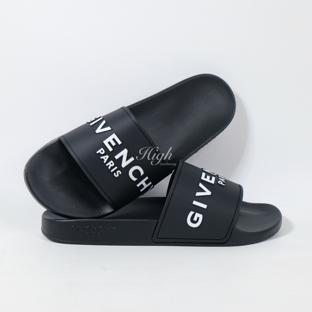 Gvncy Rubber Slides - Black 100% Original