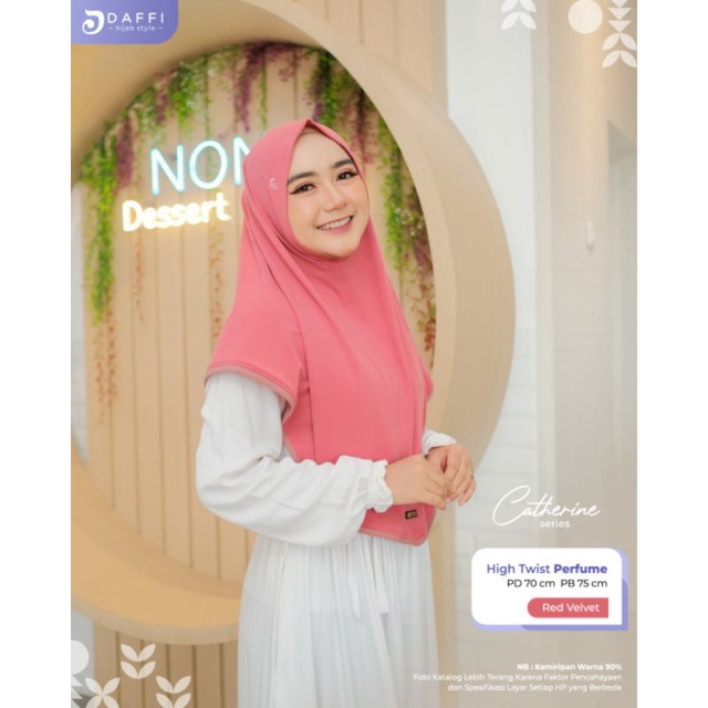 HIJAB DAFFI CATHERINE daffitermurah high twist parfume
