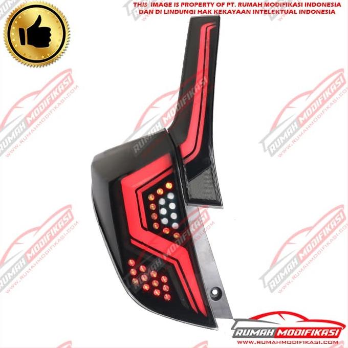 Stop Lamp - Honda Jazz Gk5 2015 - On - Smoke - Sequential - Led