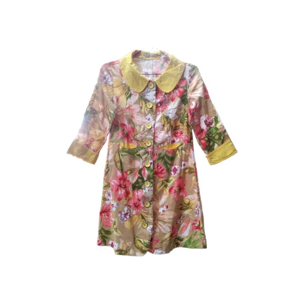 Preloved - "SNQ BY MUCCI" Vintage Pan Collar Dress