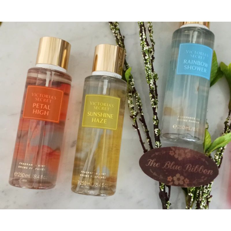 ORIGINAL VICTORIA SUMMER COLLECTION ( FLORAL BLOOM , SUNSHINE HAZE , RAINBOW SHOWER , PETAL HIGH )BODY MIST