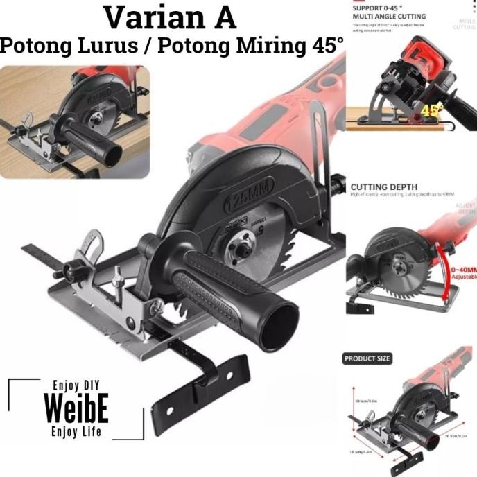 Stand dudukan gerinda circular saw dudukan mesin gerinda