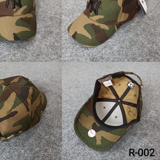 Topi NY MLB Classic Camo Army Import