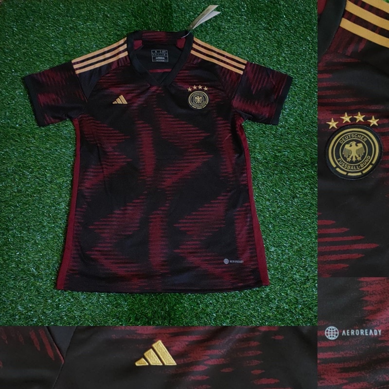 JERSEY BOLA JERSEY JERMAN AWAY WORLDCUP 2022/2023 GRADEORI IMPORT HIGHQUALITY JERSEY JERMAN AWAY NEW