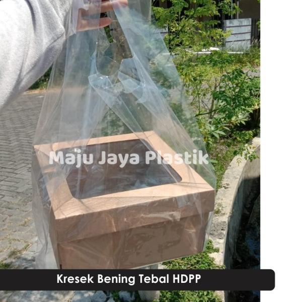 

Kantong Plastik Bening Dos / HDPE DOS 22x22,25x25,30x30 - 20 X 20