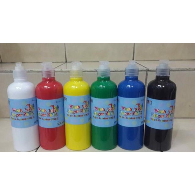 

Paintmate finger paint 500ml - Putih