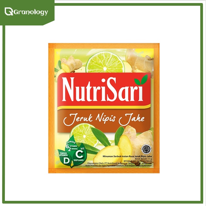 Nutrisari Jeruk Nipis Jahe 10 sachet