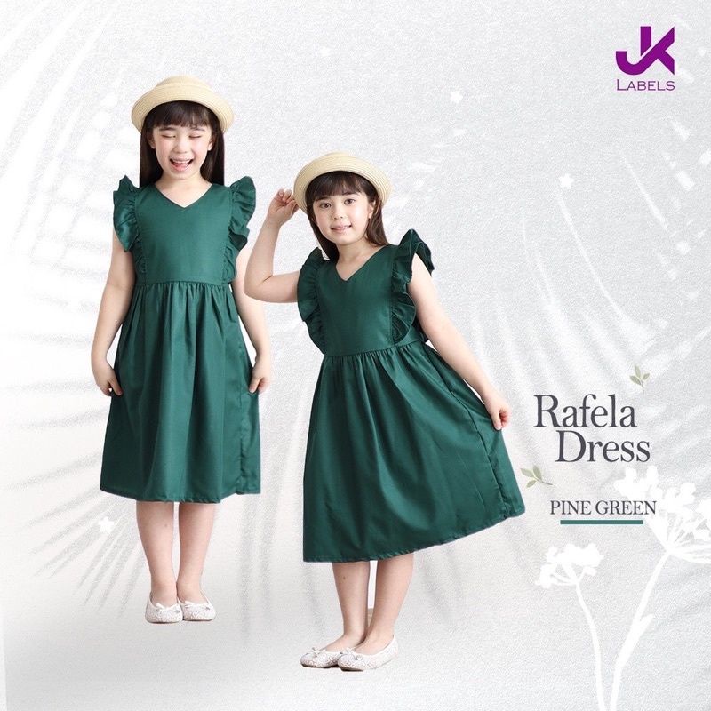 RAFELA DRESS - JK LABELS RAFELA DRESS / DRESS ANAK 1-8 Tahun