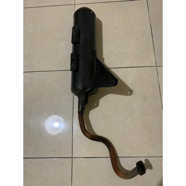 Knalpot Vario 110 Karbu Techno Ori Bobokan.