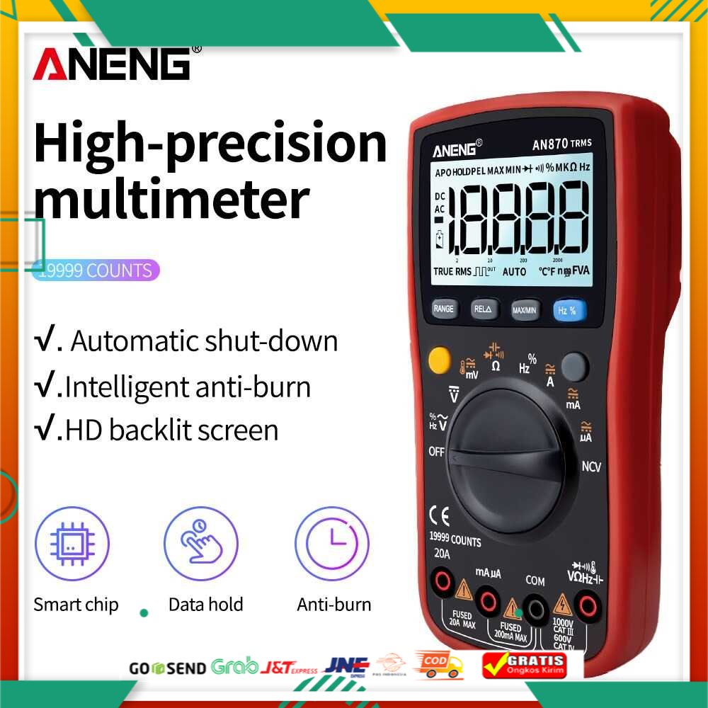 ANENG Digital Multimeter Voltage Tester - AN870