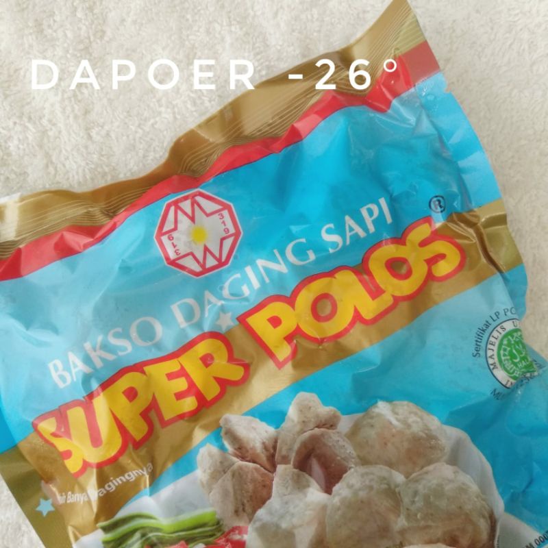 

DAPOER26 - Warisan Bakso Super Polos isi 50