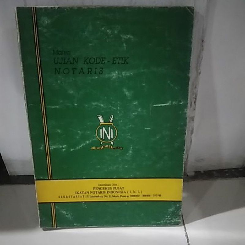 materi ujian kode etik notaris