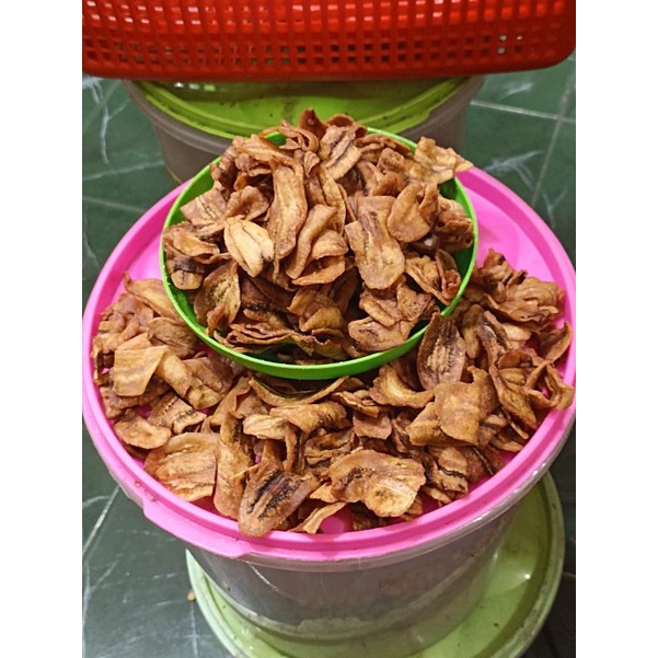 

Keripik Pisang Sale Kering 250 gram