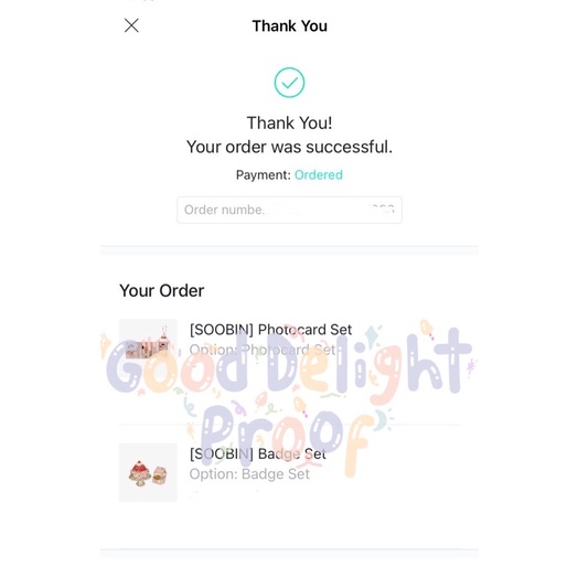 [PO] Soobin Birthday Bake Shop Photocard set PC