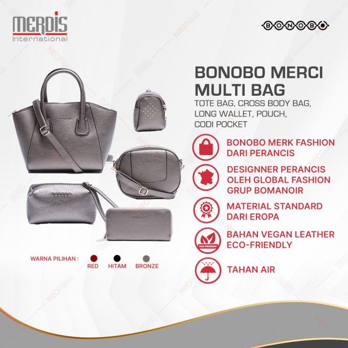 NEW SALE TAS BONOBO MERCI MULTI BAG SET - TAS WANITA BERKUALITAS