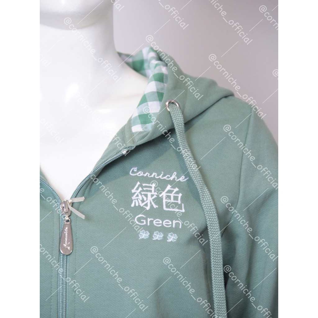 Corniche Fine Jacket Green - TW231476