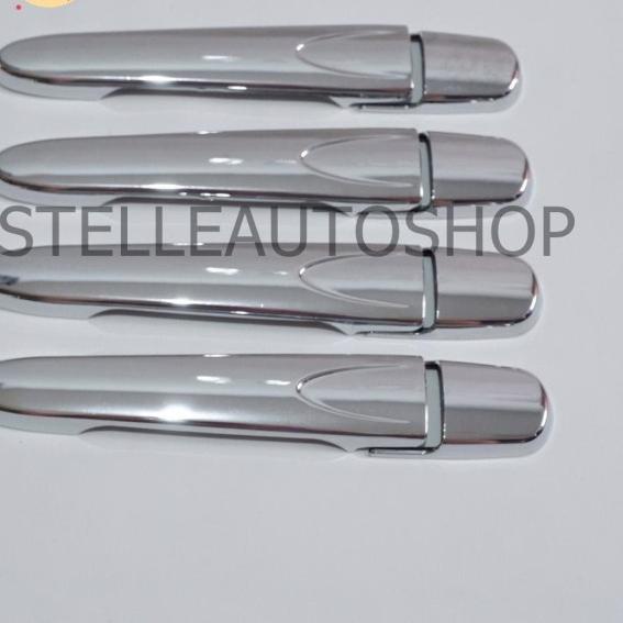 DOOR HANDLE - COVER HANDLE PINTU MOBIL CHROME CALYA SIGRA