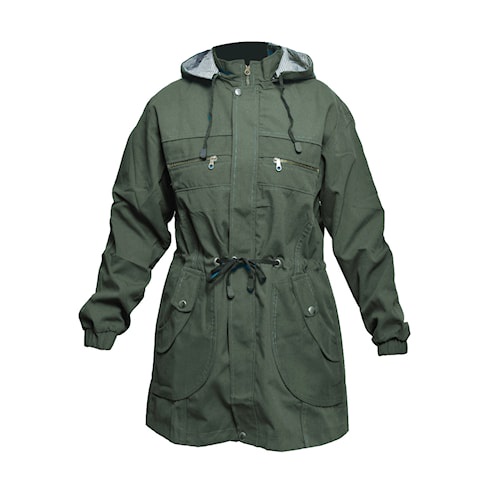 Jaket Jacket Parka Wanita Muslimah Cewek Hijrah Army