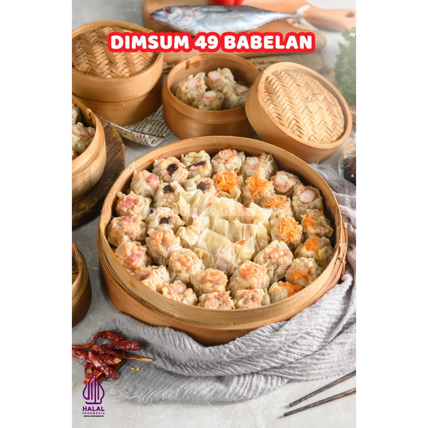 

DIMSUM 49 BABELAN ANEKA RASA / ISI 100/ FROZENFOOD