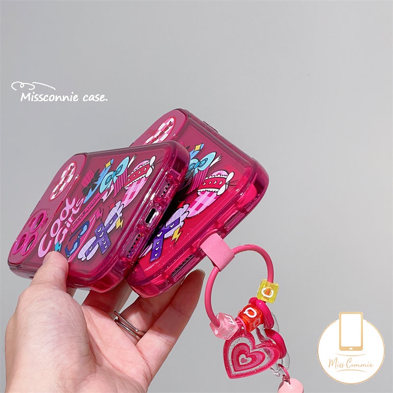 Soft Case Hp Gambar Kartun Grafiti Untuk IPhone 7 / 8plus / 11 / 12 / 13 / 14pro MAX / XR / X / XS MAX / SE 2020