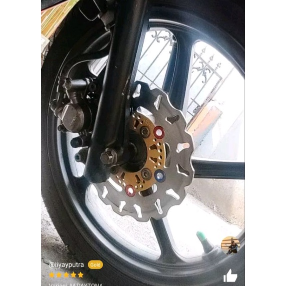 Piringan Disc Cakram depan standar Variasi Model Daytona Beat Scoopy Vario 110 125 150