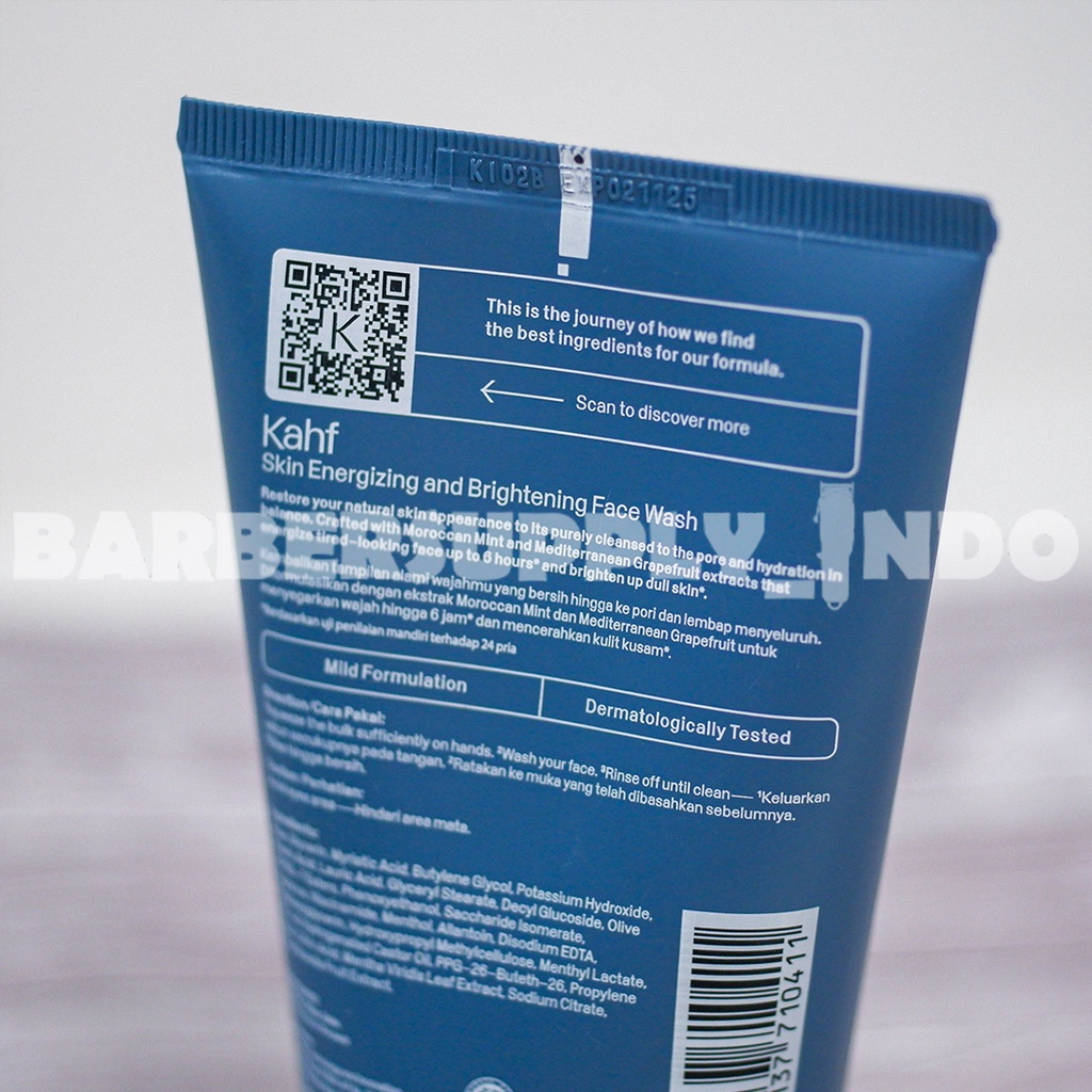 Kahf Face Wash Skin Energizing &amp; Brightening Face Wash 100 ml