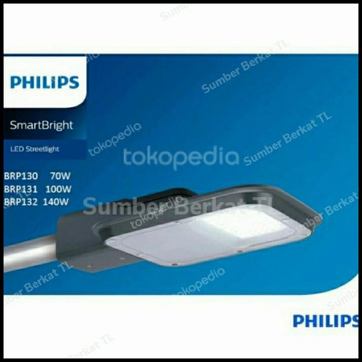 Promo Lampu Jalan Pju Philips Led Brp 131 / Brp131 100 Watt / 100W/100Watt