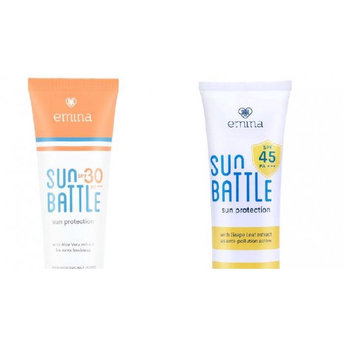 Emina Sun Buttle Sun Protection SPF 30 PA+++ l SPF 45 PA+++ 23ml 60ml 30ml