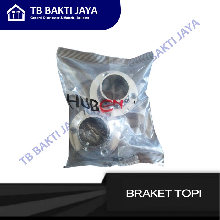 Braket topi/ Braket pipa sambungan Huben