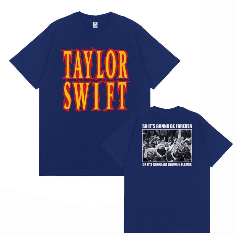 TAYLOR SWIFT EARTH CRISIS RIP OFF MERCHCONS NAVY