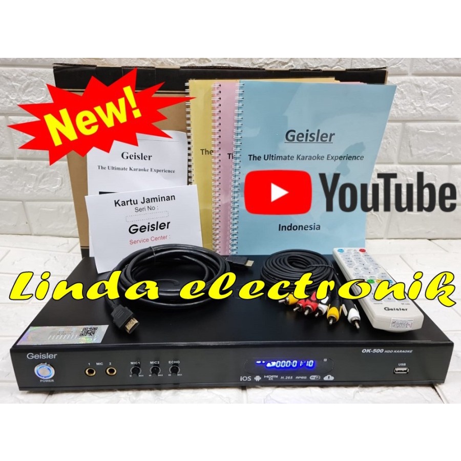 Player Karaoke Geisler Ok 500 geisler ok500 original