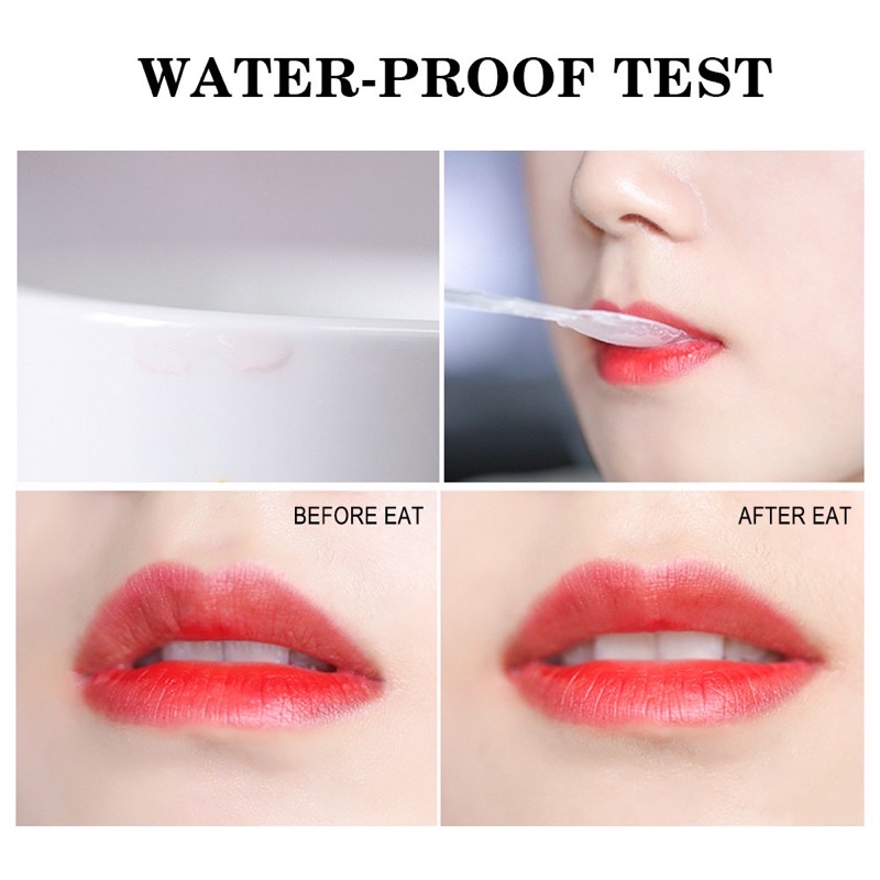 SANIYE L1113 Liptint Tahan Lama Waterproof Lip Tint Serum Lipstik Cair Sehat Ringan【BPOM】