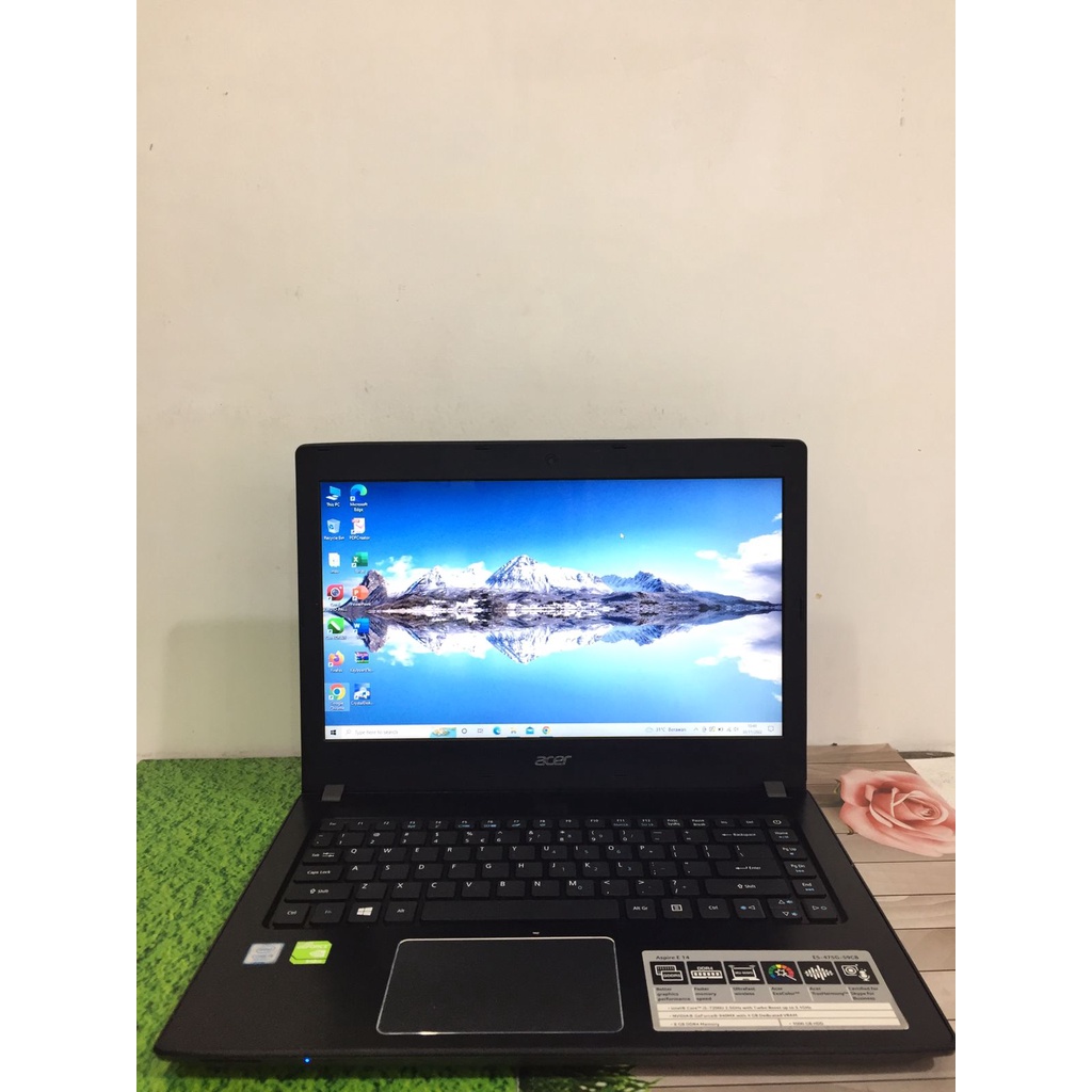 Promo harini Laptop Acer Aspire E5-475G Ram 8 / 256 Gb Dual VGA 4 GB