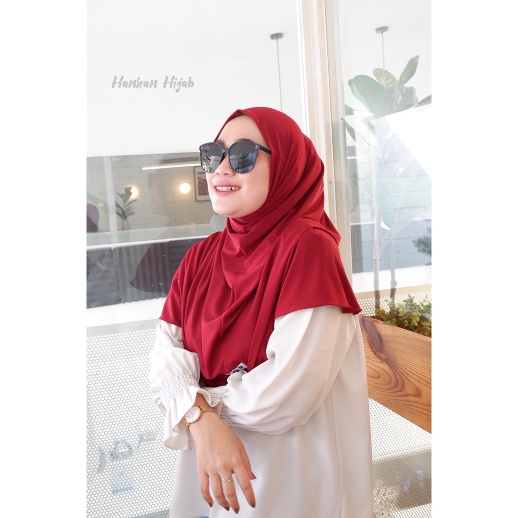 KHIMAR INSTAN BERGO JERSEY PREMIUM