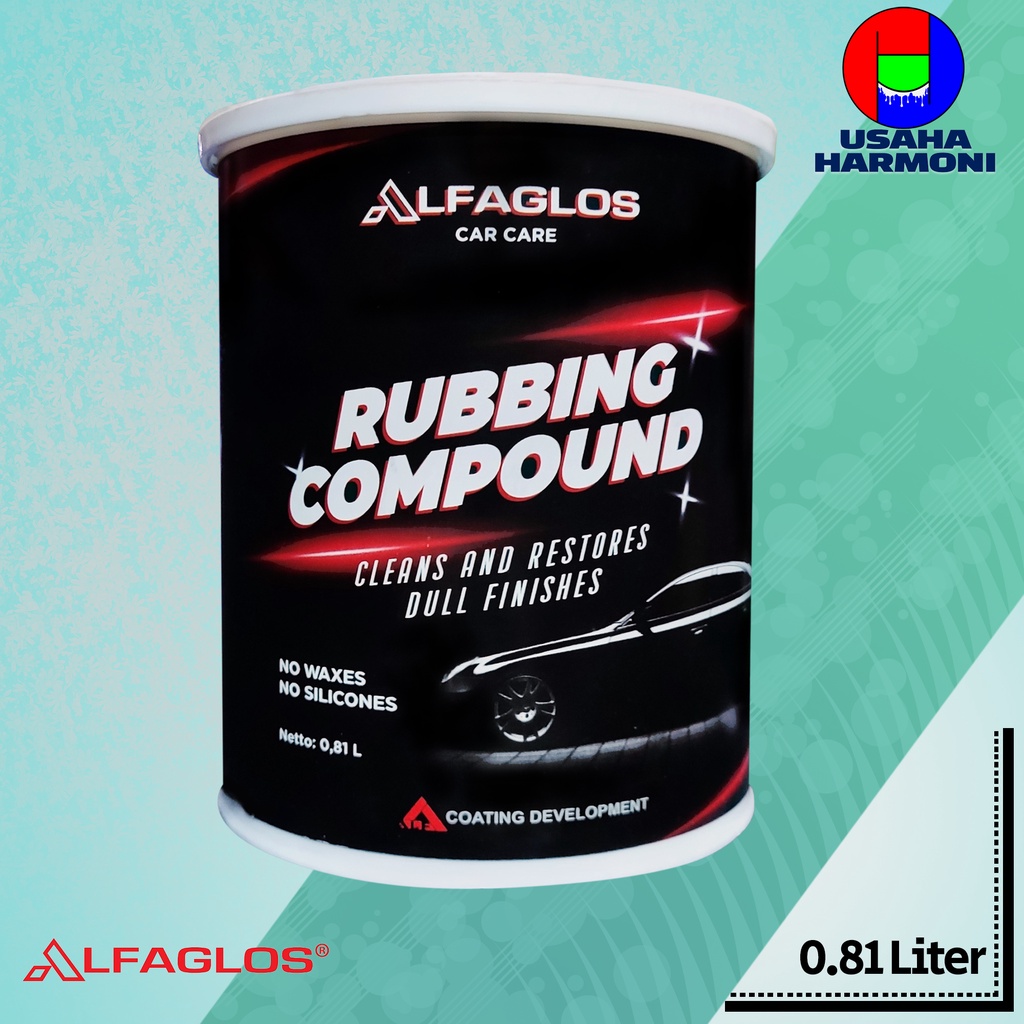 Jual Rubbing Compound mobil putih 1kg / Poles / ALF Rubbing Compound