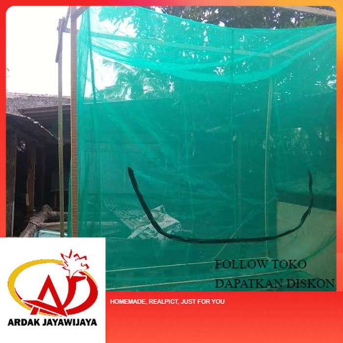 Kandang lalat bsf portable ukuran 1x2x2 pxlxt