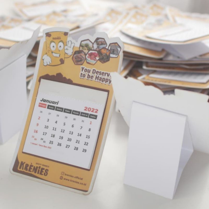 

Kalender Duduk/Meja Mini
