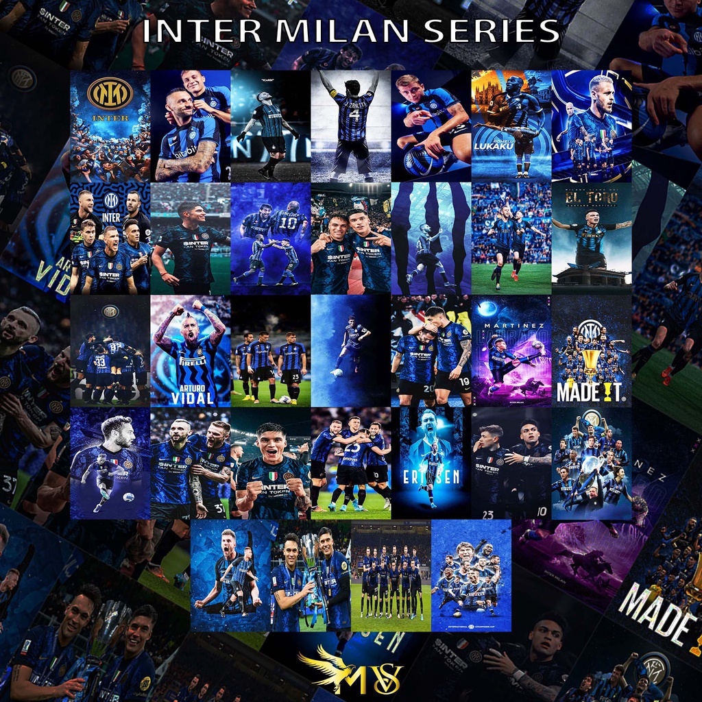 Jual Poster Dingding Aesthetic Poster Inter Milan Poster Bola Murah Isi Lembar Shopee