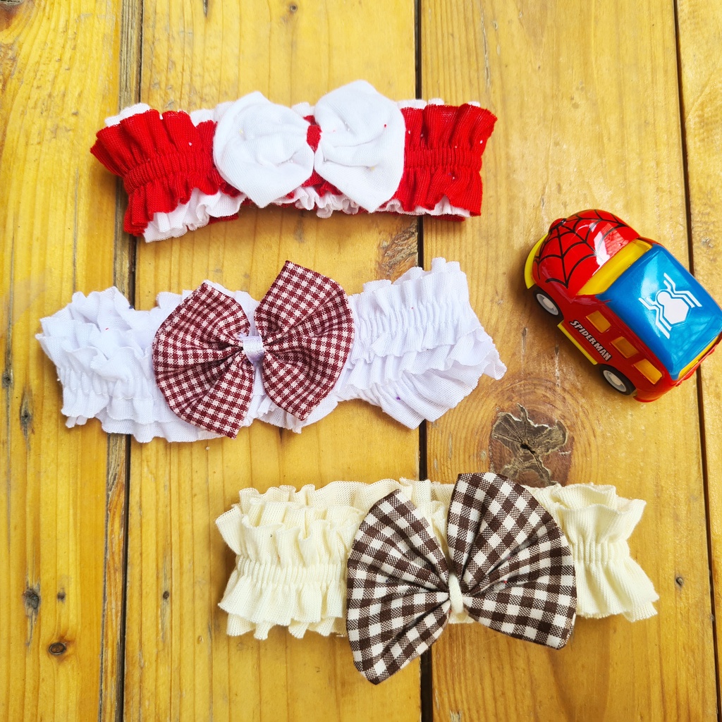 [BN-004] BANDANA / BANDO PITA BAYI LUCU / Baby Headband