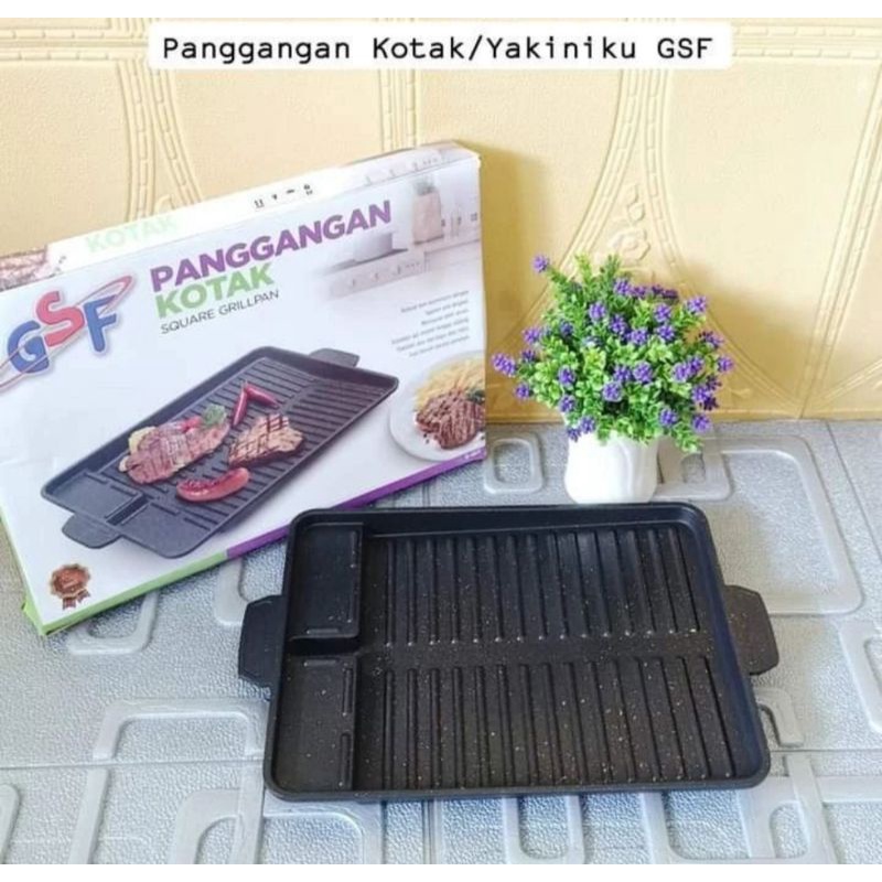 Panggangan yakiniku barberque grill pan
