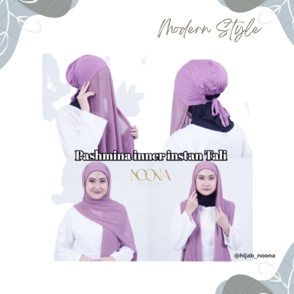 NEW PASHMINA INNER 2 IN 1 / PASHMINA INNER CIPUT TALI CERUTY BABYDOLL / PASHMINA INNER INSTANT POLOS