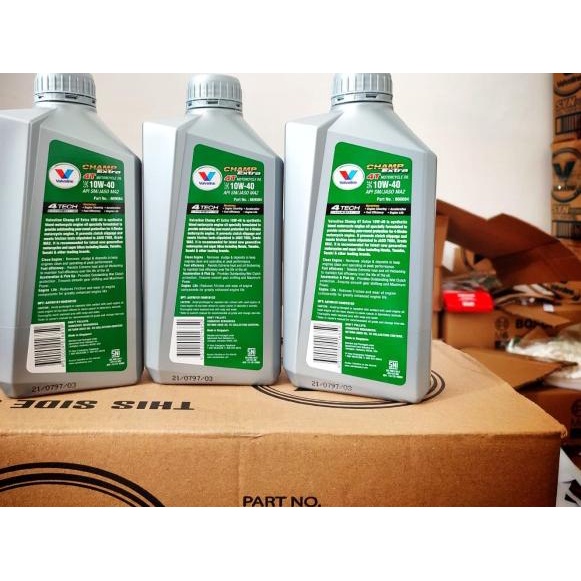Oli Vespa Matic Valvoline Champ Extra 10W40