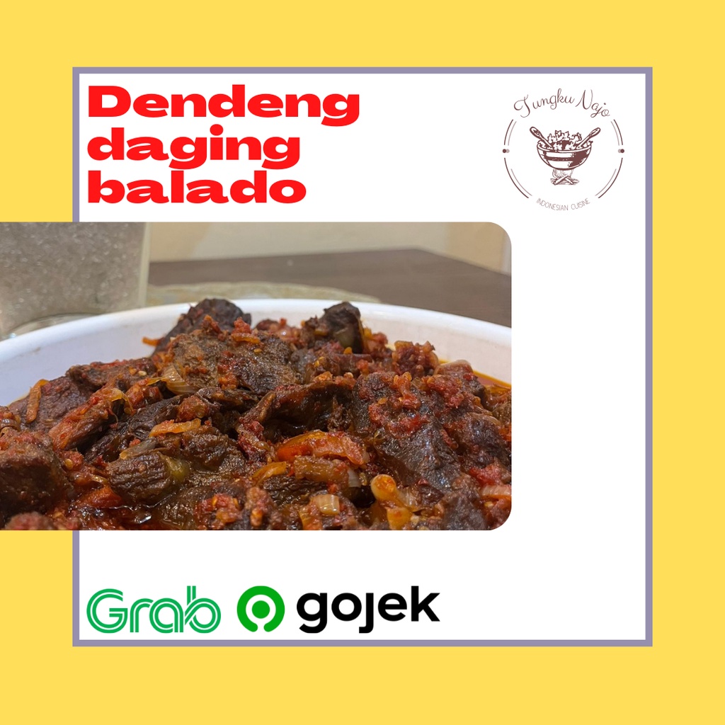 

Daging Sengkel Balado Khas Padang