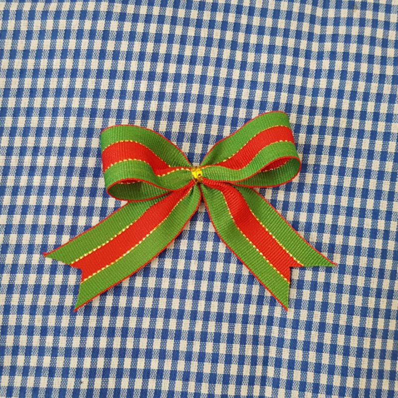 Pita Natal Merah Hijau Aksesoris Hampers