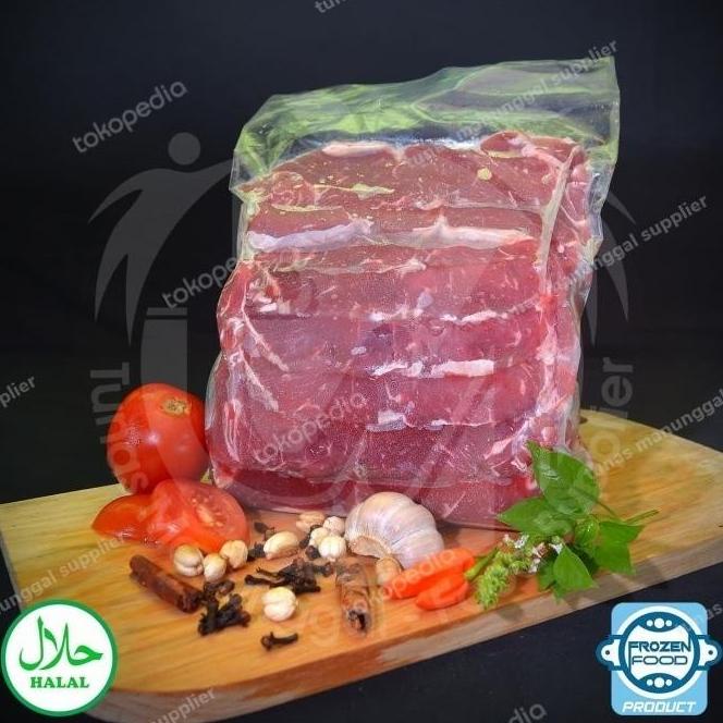 

Daging Sapi Import Potong Slice Cocok Untuk Teriyaki Dan Yakiniku Non Budi.Doremi2