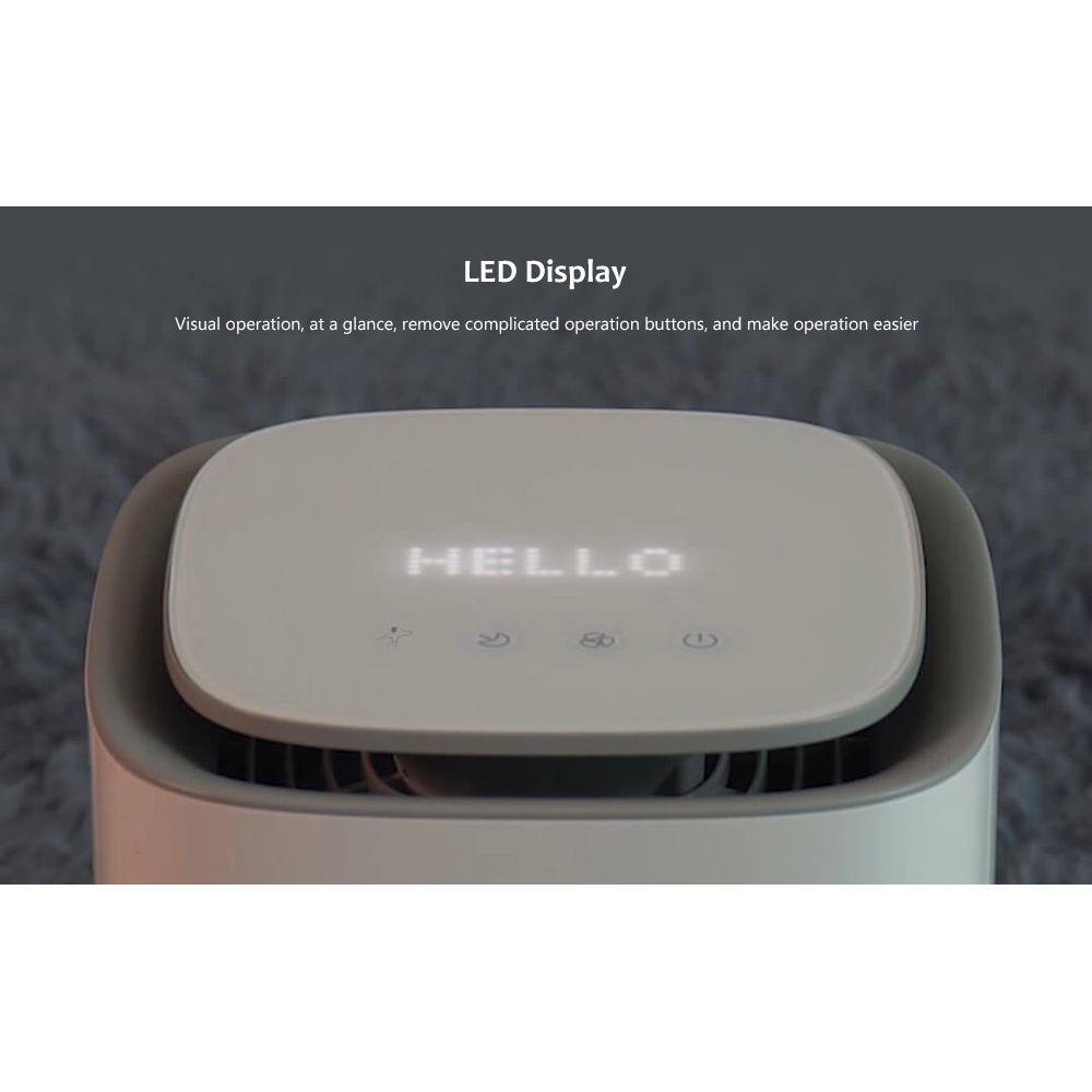 Petoneer Pembersih Udara Air Purifier Smart LED Odor Eliminator - AOE020 - White