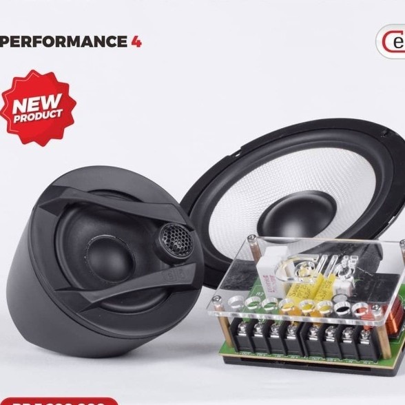 CELLO speaker mobil depan 3 way PERFORMANCE 4 midrange tweeter midbass