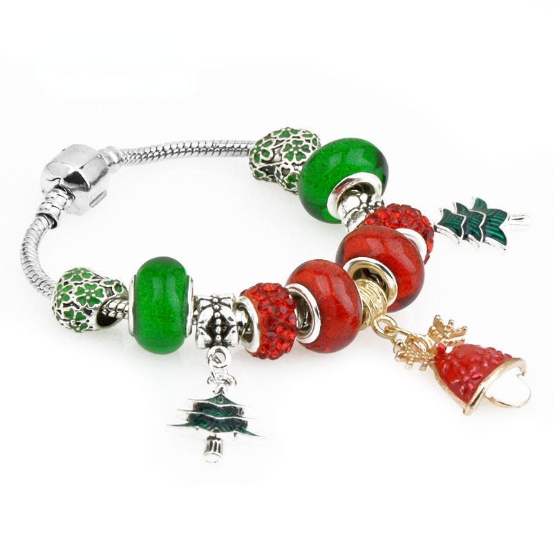 Gelang Manikmanik Kristal DIY Kreatif Untuk Perhiasan Natal