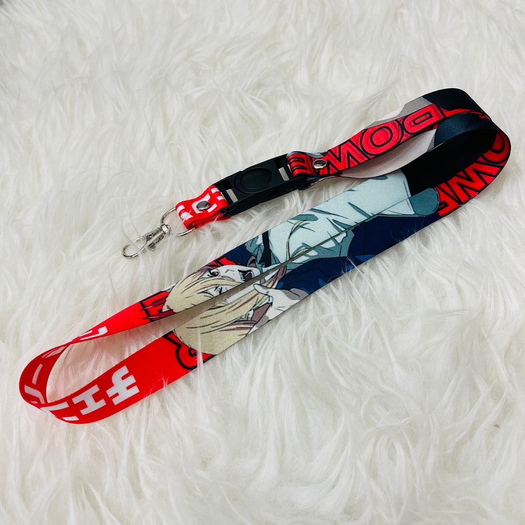 Lanyard Chainsaw Man Anime Manga Premium Unisex Tali Card