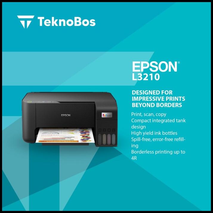 (((Terbaru))) Epson L3210 Printer Ecotank Multifungsi - Print/Scan/Copy